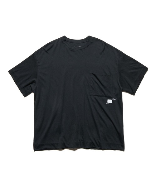 uniform experiment(ユニフォームエクスペリメント)の「IN-SEWING TEE(Tシャツ/カットソー・メンズ・ホワイト/ブラック/ライトブラウン・1/2/3/4)」の2枚目の写真