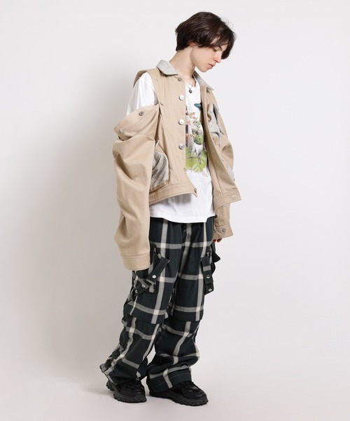 MILKBOY(ミルクボーイ)の「ARM RIPPED ジャケット(デニムジャケット・レディース・A/B・FREE)」の19枚目の写真
