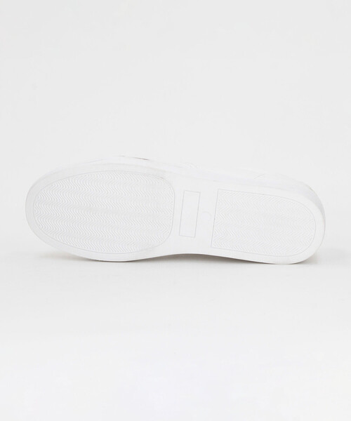 COMME CA ISM（コムサイズム）の「コートタイプ スニーカー（スニーカー・メンズ・ホワイト/ブラック・25cm/26cm/27cm）」の4枚目の写真