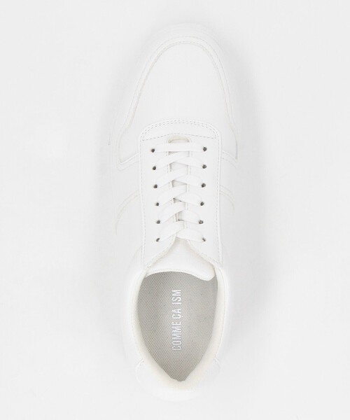 COMME CA ISM（コムサイズム）の「コートタイプ スニーカー（スニーカー・メンズ・ホワイト/ブラック・25cm/26cm/27cm）」の5枚目の写真