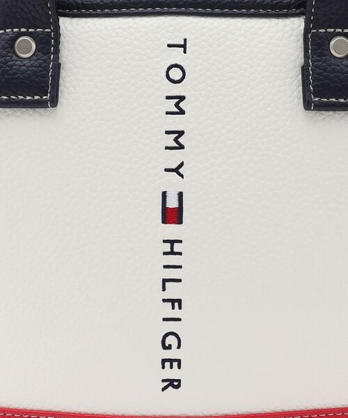 TOMMY HILFIGER(トミーヒルフィガー)の「TOMMY HILFIGER GOLF フェイスラウンドバッグ(ショルダーバッグ・メンズ・ネイビー/ホワイト・FREE)」の8枚目の写真