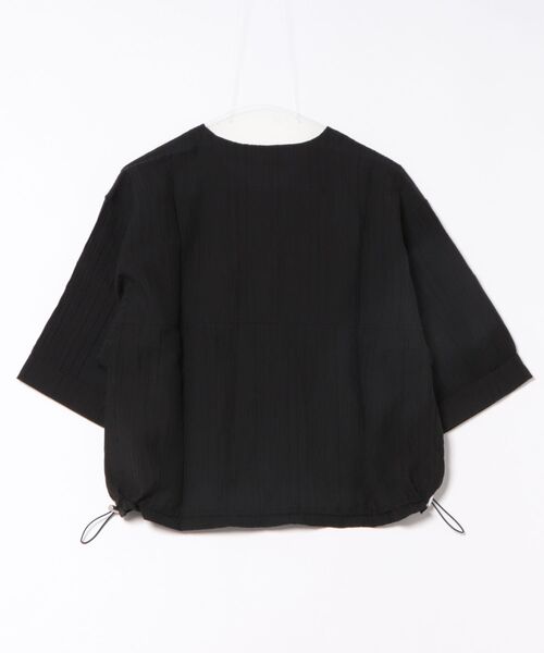 チチカカ（チチカカ）の「シアージップブルゾン（カーディガン/ボレロ・レディース・ブラック/カーキ/ホワイト・FREE）」の21枚目の写真