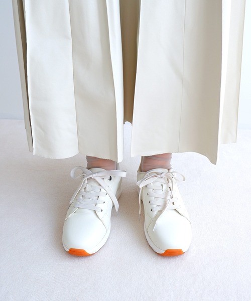 スマートスライド】レースアップスニーカー/21542（スニーカー）｜MODE