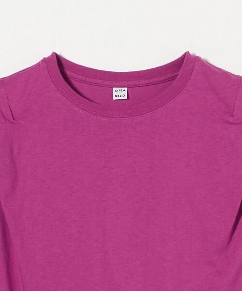CITEN（シテン）の「CITEN＞タックノースリーブトップ（タンクトップ・レディース・ブラック/ワイン/ダークグリーン・FREE）」の15枚目の写真