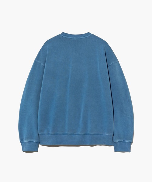 MARITHE + FRANCOIS GIRBAUD(マリテフランソワジルボー)の「PIGMENT OVERSIZED SWEATSHIRT(スウェット・レディース・ブルー系その他/チャコール・MEDIUM/LARGE/X-LARGE)」の15枚目の写真