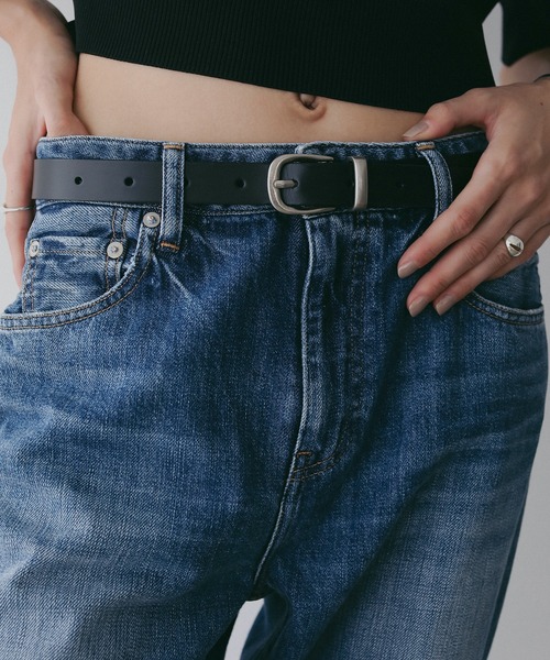 LUMEN】SOBRE LEATHER BELT（ベルト）｜MANOF（マノフ）のファッション