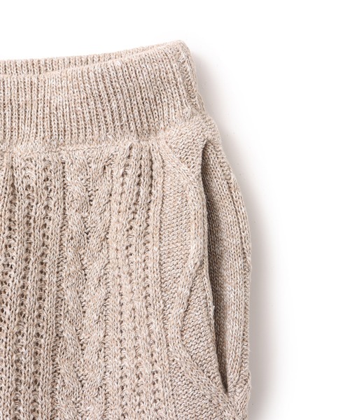 atmos（アトモス）の「atmos Cable Knit Short Pants / アトモス ケーブル ニット ショート パンツ（その他パンツ・メンズ・グレー/ベージュ・M/L/XL）」の6枚目の写真