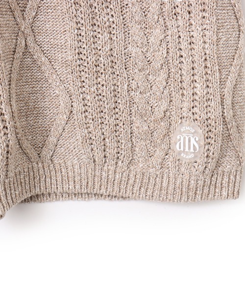 atmos（アトモス）の「atmos Cable Knit Short Pants / アトモス ケーブル ニット ショート パンツ（その他パンツ・メンズ・グレー/ベージュ・M/L/XL）」の7枚目の写真