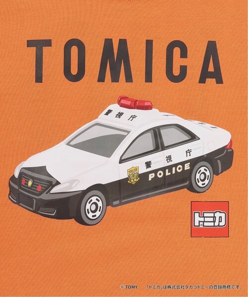 b・ROOM(ビールーム)の「【トミカ】【カイテキ天竺】Emergency Vehicle Tシャツ(Tシャツ/カットソー・キッズ・オレンジ/シルバーグレー/ブルー系その他/チャコール・130cm/100cm/110cm/120cm)」の20枚目の写真