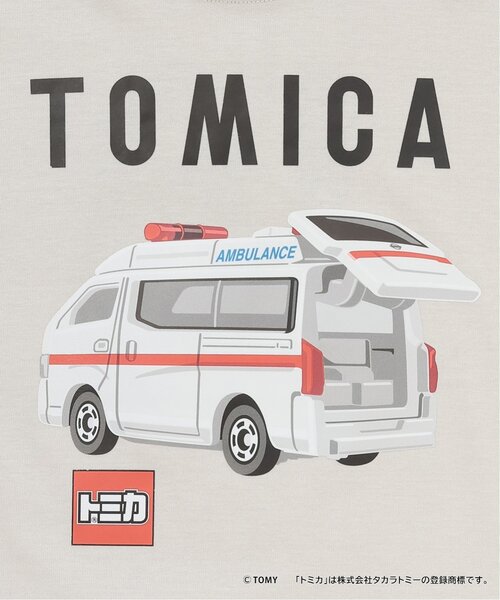 b・ROOM(ビールーム)の「【トミカ】【カイテキ天竺】Emergency Vehicle Tシャツ(Tシャツ/カットソー・キッズ・オレンジ/シルバーグレー/ブルー系その他/チャコール・130cm/100cm/110cm/120cm)」の18枚目の写真