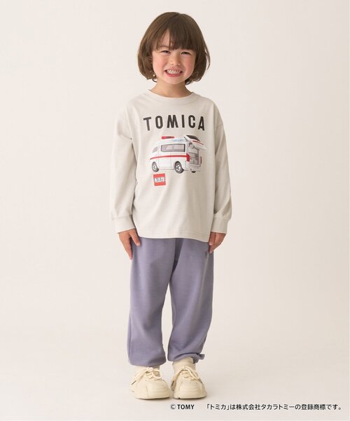 b・ROOM(ビールーム)の「【トミカ】【カイテキ天竺】Emergency Vehicle Tシャツ(Tシャツ/カットソー・キッズ・オレンジ/シルバーグレー/ブルー系その他/チャコール・130cm/100cm/110cm/120cm)」の8枚目の写真