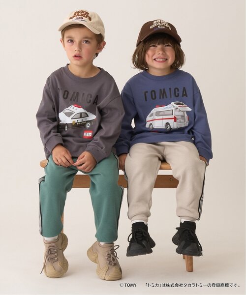 b・ROOM(ビールーム)の「【トミカ】【カイテキ天竺】Emergency Vehicle Tシャツ(Tシャツ/カットソー・キッズ・オレンジ/シルバーグレー/ブルー系その他/チャコール・130cm/100cm/110cm/120cm)」の6枚目の写真