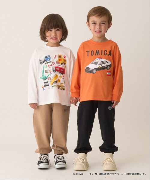 b・ROOM(ビールーム)の「【トミカ】【カイテキ天竺】Emergency Vehicle Tシャツ(Tシャツ/カットソー・キッズ・オレンジ/シルバーグレー/ブルー系その他/チャコール・130cm/100cm/110cm/120cm)」の5枚目の写真