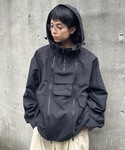 MandO（Auntie Rosa）（エムオー）の「2WAYジップマウンテンパーカー（Tシャツ/カットソー・LARGE）」