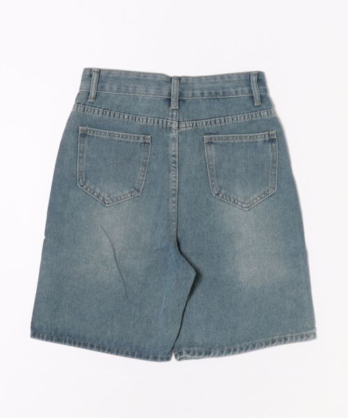 urge:(アージコロン )の「【URGE:】デニム ハーフ パンツ(デニムパンツ・レディース・ネイビー/ホワイト/ブルー・SMALL/MEDIUM/LARGE/X-LARGE)」の13枚目の写真
