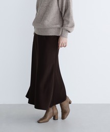 NATURAL BEAUTY BASIC | ◇【Oggi掲載】バイアスサテンナロースカート(スカート)