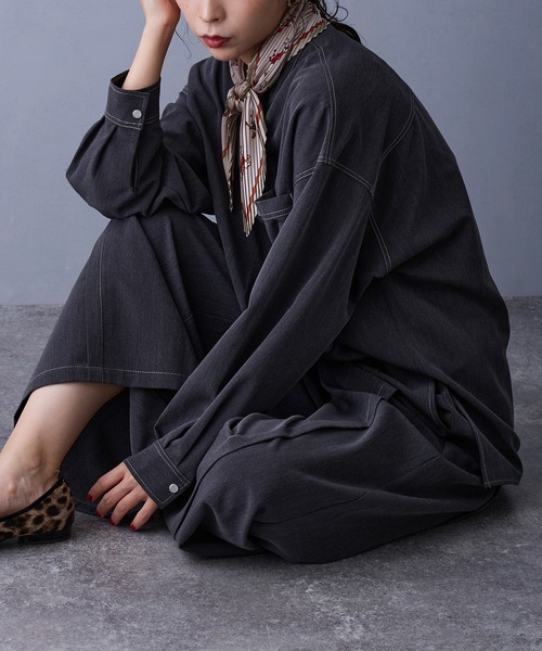 NICOLE white(ニコルホワイト)の「テンセルデニムパンツ(デニムパンツ・レディース・ブラック/ブルー/インディゴブルー・FREE)」の18枚目の写真