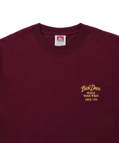 BEN DAVIS(ベンデイビス)の「【BENDAVIS別注】j.n.r.d/映写機Tシャツ(Tシャツ/カットソー・メンズ・ワイン/チャコールグレー/ホワイト・M/L/LL)」の13枚目の写真