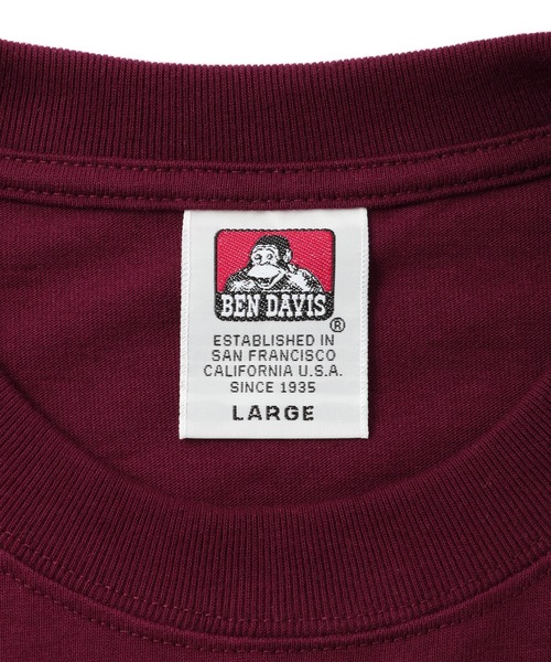 BEN DAVIS(ベンデイビス)の「【BENDAVIS別注】j.n.r.d/映写機Tシャツ(Tシャツ/カットソー・メンズ・ワイン/チャコールグレー/ホワイト・M/L/LL)」の17枚目の写真