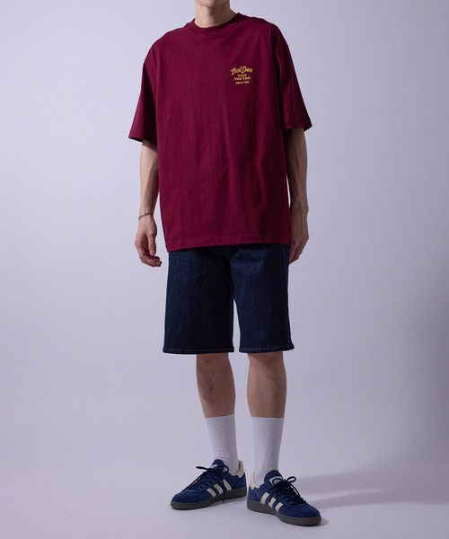 BEN DAVIS(ベンデイビス)の「【BENDAVIS別注】j.n.r.d/映写機Tシャツ(Tシャツ/カットソー・メンズ・ワイン/チャコールグレー/ホワイト・M/L/LL)」の19枚目の写真