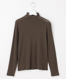【WEB限定】シアーストレッチフライス メローネック シアー カットソー