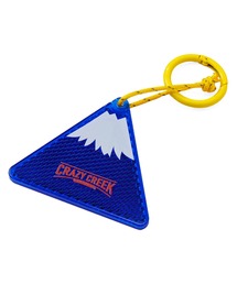 CRAZY CREEK（クレイジークリーク）の「CRAZY CREEK クレイジークリーク リフレクター トライアングル マウンテン（キーホルダー）」