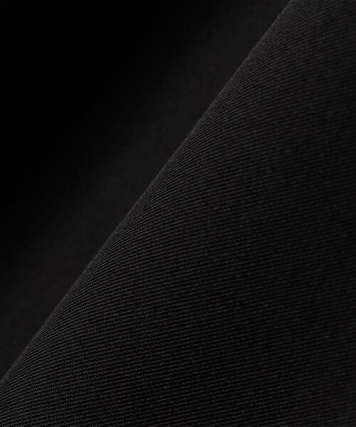 ships little black(シップスリトルブラック)の「little black: 〈洗濯機可能〉ストレッチ ツイル フロント釦 Vネック オールインワン(セレモニー対応可)(サロペット/オーバーオール・レディース・ブラック・36/38)」の5枚目の写真