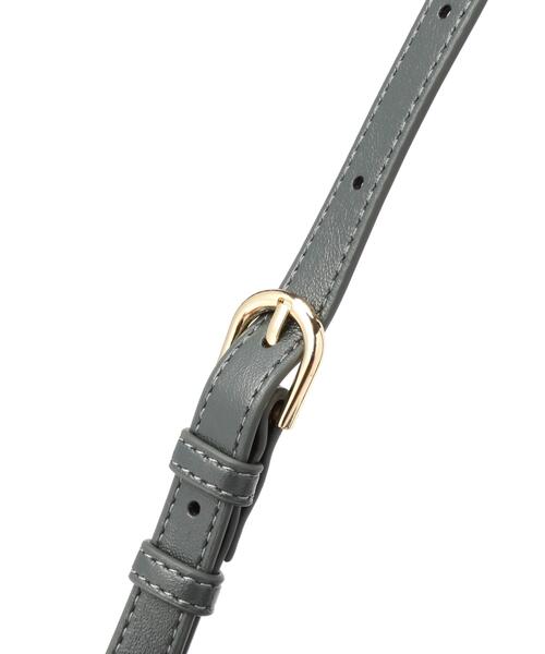 NATURAL BEAUTY BASIC（ナチュラルビューティーベーシック）の「◇【Oggi掲載】メタルスタッズスクエアボストンバッグ（ボストンバッグ・レディース・ピンク/グリーン・ﾌﾘ-）」の8枚目の写真