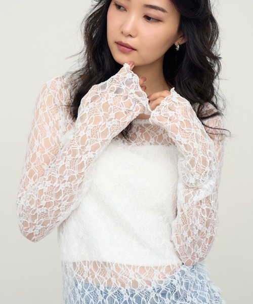 noasanno レーストップス noasanno レーストップス NOGLE/ノグル】2wayレーストップス（Tシャツ