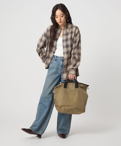 JULY NINE（ジュライナイン）の「＜JULY NINE＞トート バッグ（トートバッグ・レディース・ベージュ/コバルトブルー/ネイビー・FREE）」の14枚目の写真