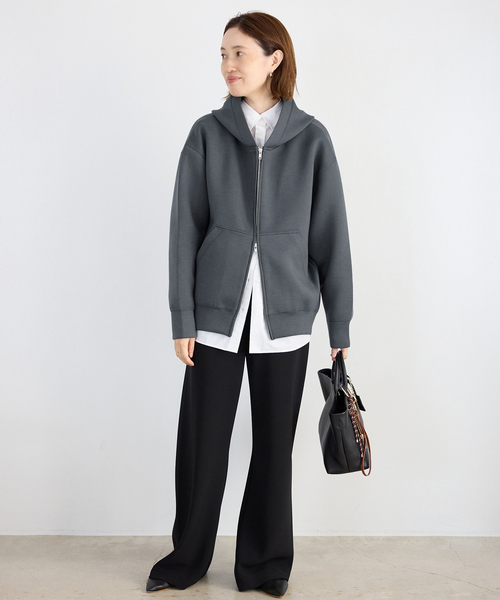 SLOBE IENA(スローブイエナ)の「コットンブロードベーシックシャツ(シャツ/ブラウス・レディース・ホワイト/ブラウン/スカイブルー・FREE)」の20枚目の写真