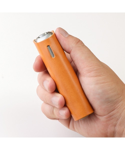 ZARIO-grandee-（ザリオ）の「プルームオーラ専用ケース 栃木レザー ハトメ・紐付き（アッシュトレイ/ライター・メンズ・ネイビー/ブラウン/グリーン/キャメル/ブラック・ONE SIZE）」の13枚目の写真