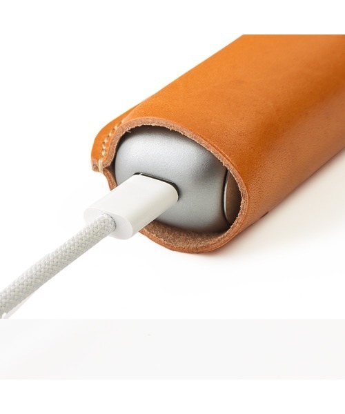 ZARIO-grandee-（ザリオ）の「プルームオーラ専用ケース 栃木レザー ハトメ・紐付き（アッシュトレイ/ライター・メンズ・ネイビー/ブラウン/グリーン/キャメル/ブラック・ONE SIZE）」の15枚目の写真