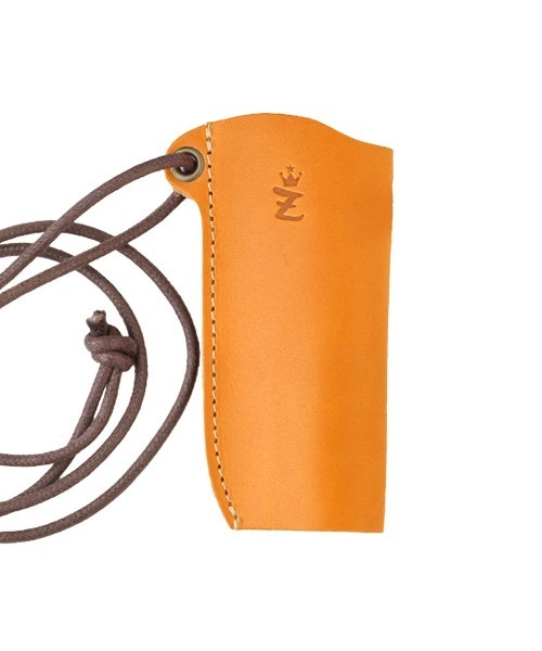 ZARIO-grandee-（ザリオ）の「プルームオーラ専用ケース 栃木レザー ハトメ・紐付き（アッシュトレイ/ライター・メンズ・ネイビー/ブラウン/グリーン/キャメル/ブラック・ONE SIZE）」の17枚目の写真