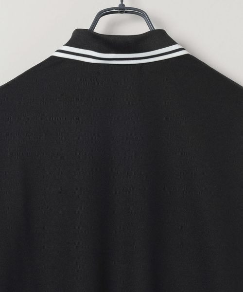 JEANASIS（ジーナシス）の「【Les Fleurs】ネックラインポロLS/592981（ポロシャツ・レディース・ブラック/ホワイト・FREE）」の8枚目の写真