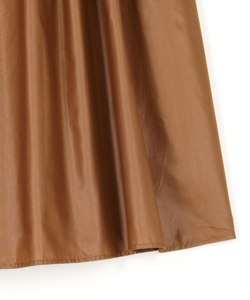 NICOLE white（ニコルホワイト）の「ギャザースカート（スカート・レディース・ブラック/ブラウン・FREE）」の6枚目の写真