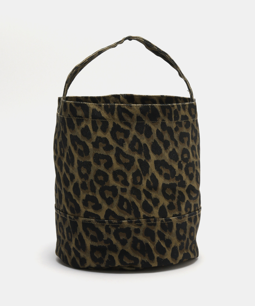 JOURNAL STANDARD LUXE（ジャーナルスタンダード　ラックス）の「キャンバス サークルBAG-M（エコバッグ/サブバッグ・レディース・ブラック/カーキ/ピンク系その他・FREE）」の2枚目の写真