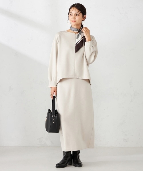 a.v.v（アーヴェヴェ）の「シルクスカーフ（ストール/ショール・レディース・ブラック/ブラウン・38）」の18枚目の写真