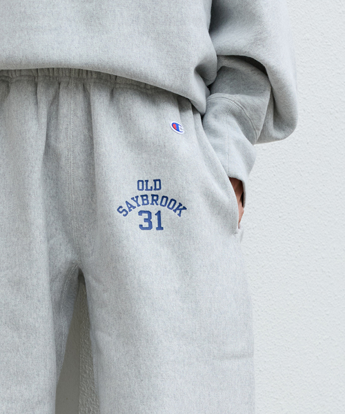 Champion（チャンピオン）の「別注【CHAMPION/チャンピオン】for JS ワイドスウェットパンツ（スウェットパンツ・レディース・チャコールグレー/アイボリー/ブラック・MEDIUM/LARGE）」の15枚目の写真