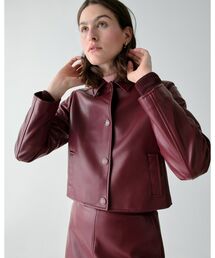 kate spade new york（ケイトスペード ニューヨーク）の「フォー ナッパ レザー ジャケット（その他アウター）」