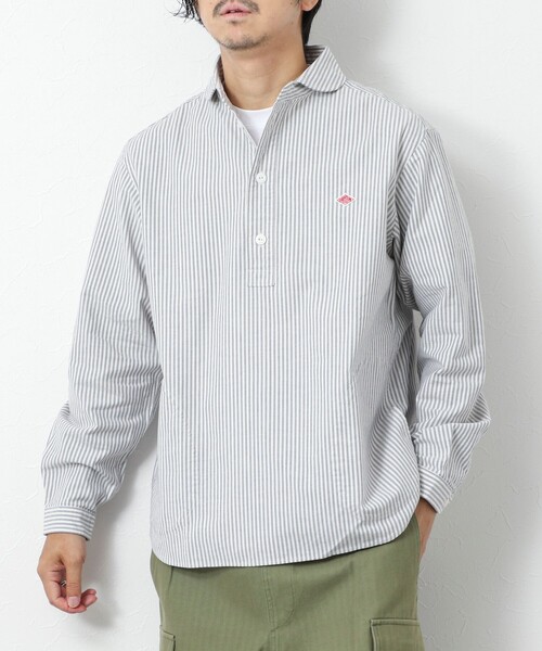 DANTON(ダントン)の「【DANTON/ダントン】DT-B0282 OXP ROUND COLLAR SHIRT 25AW(シャツ/ブラウス・メンズ・ブルー系その他/グリーン系その他/ブラック系その他・38/40/42/44)」の7枚目の写真