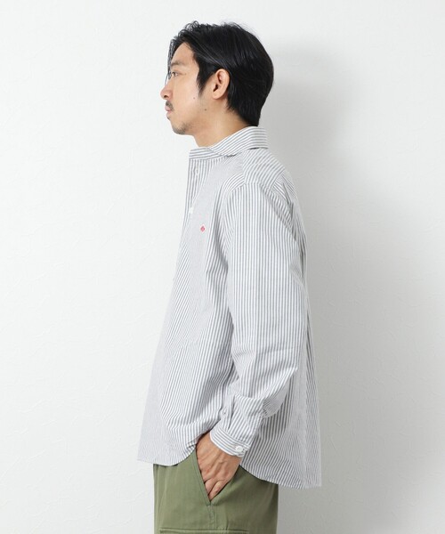 DANTON(ダントン)の「【DANTON/ダントン】DT-B0282 OXP ROUND COLLAR SHIRT 25AW(シャツ/ブラウス・メンズ・ブルー系その他/グリーン系その他/ブラック系その他・38/40/42/44)」の9枚目の写真