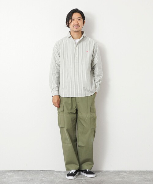 DANTON(ダントン)の「【DANTON/ダントン】DT-B0282 OXP ROUND COLLAR SHIRT 25AW(シャツ/ブラウス・メンズ・ブルー系その他/グリーン系その他/ブラック系その他・38/40/42/44)」の13枚目の写真