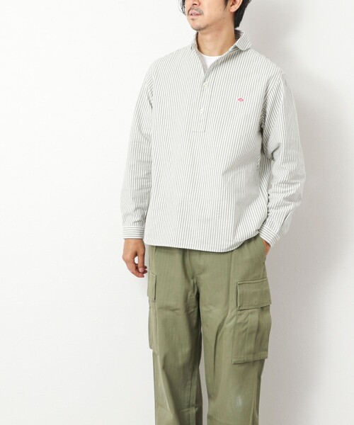 DANTON(ダントン)の「【DANTON/ダントン】DT-B0282 OXP ROUND COLLAR SHIRT 25AW(シャツ/ブラウス・メンズ・ブルー系その他/グリーン系その他/ブラック系その他・38/40/42/44)」の14枚目の写真