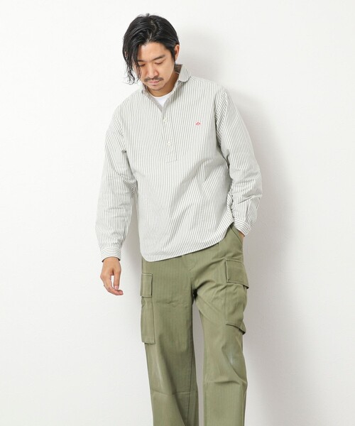 DANTON(ダントン)の「【DANTON/ダントン】DT-B0282 OXP ROUND COLLAR SHIRT 25AW(シャツ/ブラウス・メンズ・ブルー系その他/グリーン系その他/ブラック系その他・38/40/42/44)」の15枚目の写真