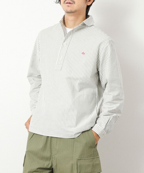 DANTON(ダントン)の「【DANTON/ダントン】DT-B0282 OXP ROUND COLLAR SHIRT 25AW(シャツ/ブラウス・メンズ・ブルー系その他/グリーン系その他/ブラック系その他・38/40/42/44)」の16枚目の写真