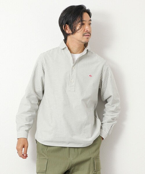 DANTON(ダントン)の「【DANTON/ダントン】DT-B0282 OXP ROUND COLLAR SHIRT 25AW(シャツ/ブラウス・メンズ・ブルー系その他/グリーン系その他/ブラック系その他・38/40/42/44)」の17枚目の写真