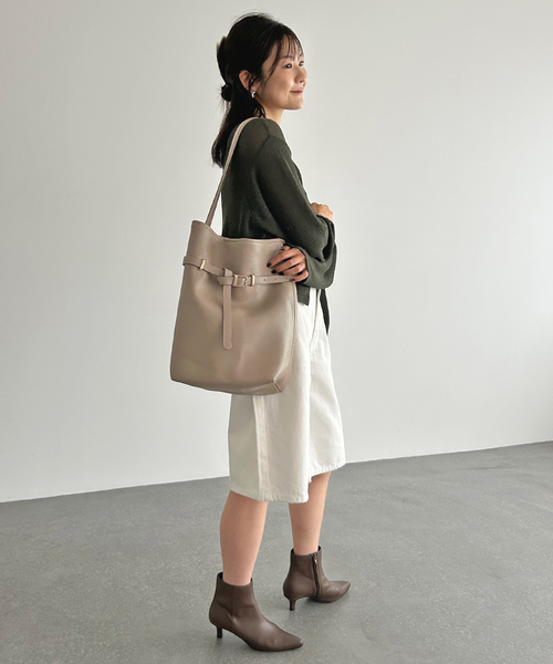 SLOBE BELT TOTE BAG 通勤バッグ　A4slobe iena WEB限定/追加》SLOBE BELT TOTE BAG（トートバッグ）｜SLOBE