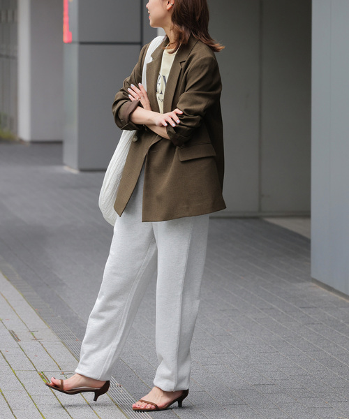 追加》シャークツイードテーラードジャケット（テーラード