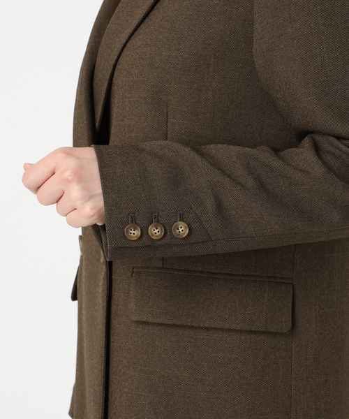 新品 ツイードテーラドジャケット JOURNAL STANDARD relume JOURNAL STANDARD relume｜《追加》シャークツイードテーラード